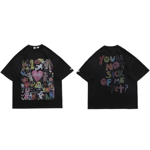 Painting Letter Heart Rainbow Angels T-Shirt