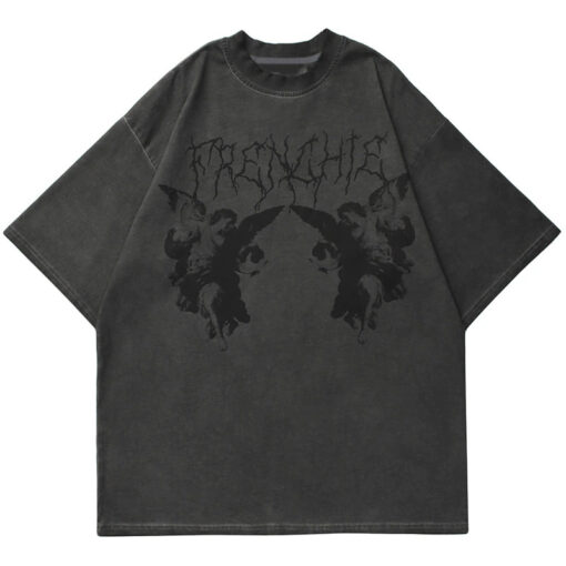 Dark Angel Harajuku Print T-Shirt