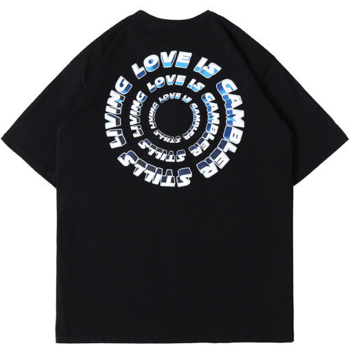 Eye Dice Print Oversized T Shirt 2