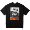 Masked Man Print Oversized T-Shirt 1