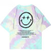 Tie Dye Weird Smile Emoji T-Shirt 3