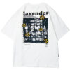 Weird Lavender Floral T-Shirt 3