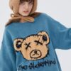Funny Bear Knitted Sweater