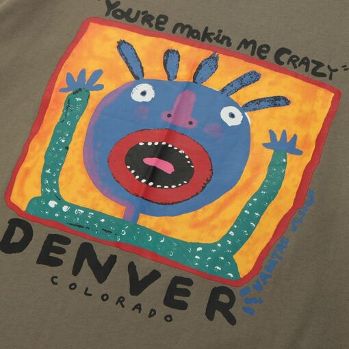 Weirdcore Denver Weird Cartoon T-Shirt