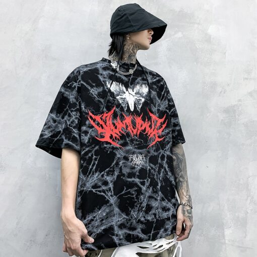 Weirdcore Streetwear Dark Style T-Shirt
